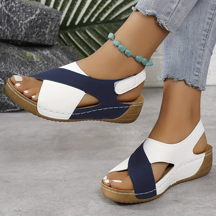 Levoire | Sandale orthopédique ultra flexible Bleu