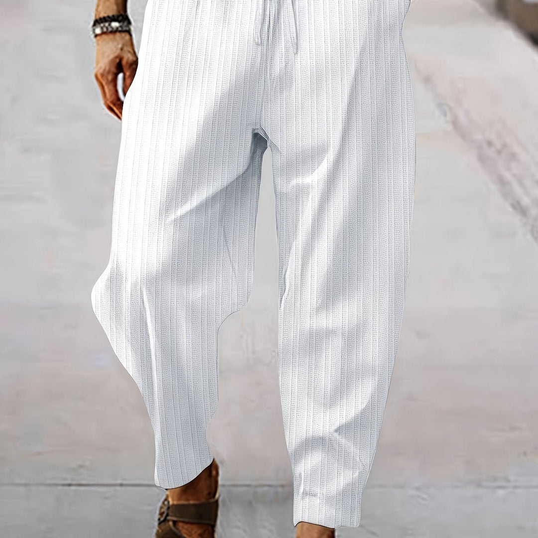 Levoire | Pantalons D'Été Décontractés Rayés Pour Hommes