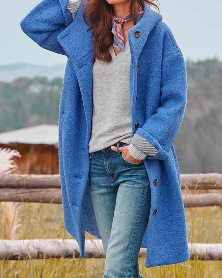Levoire | Veste Confortable Élégante Bleu