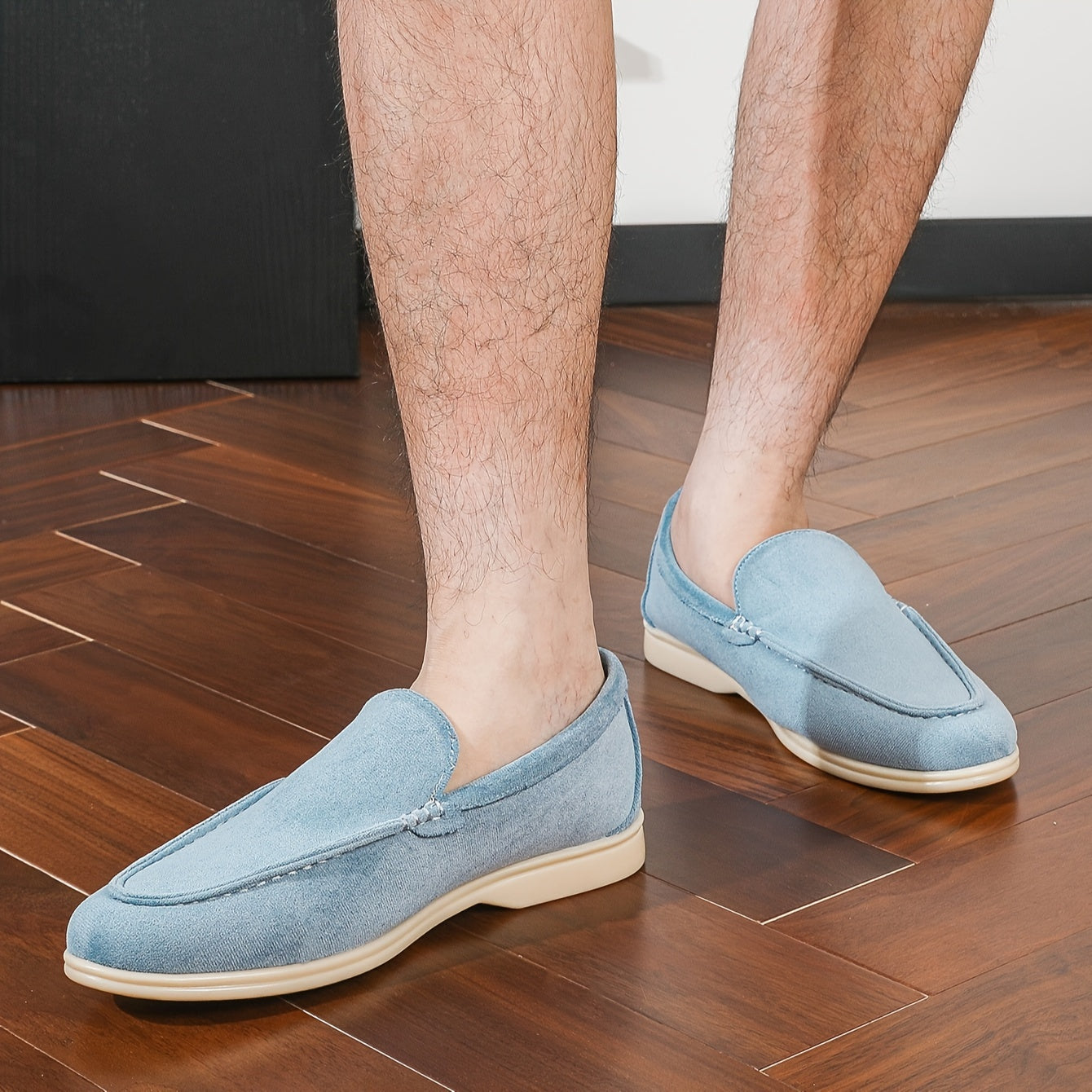 Levoire | Mocassins Décontractés Respirants Bleu