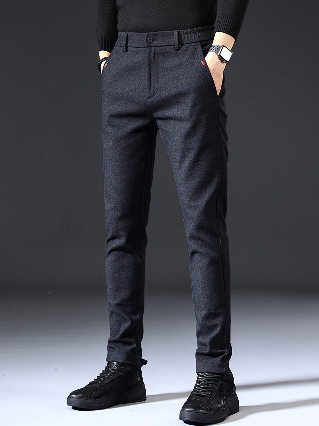 Levoire | Unicolore Barrel-Pantalon Avec Poches Bleu