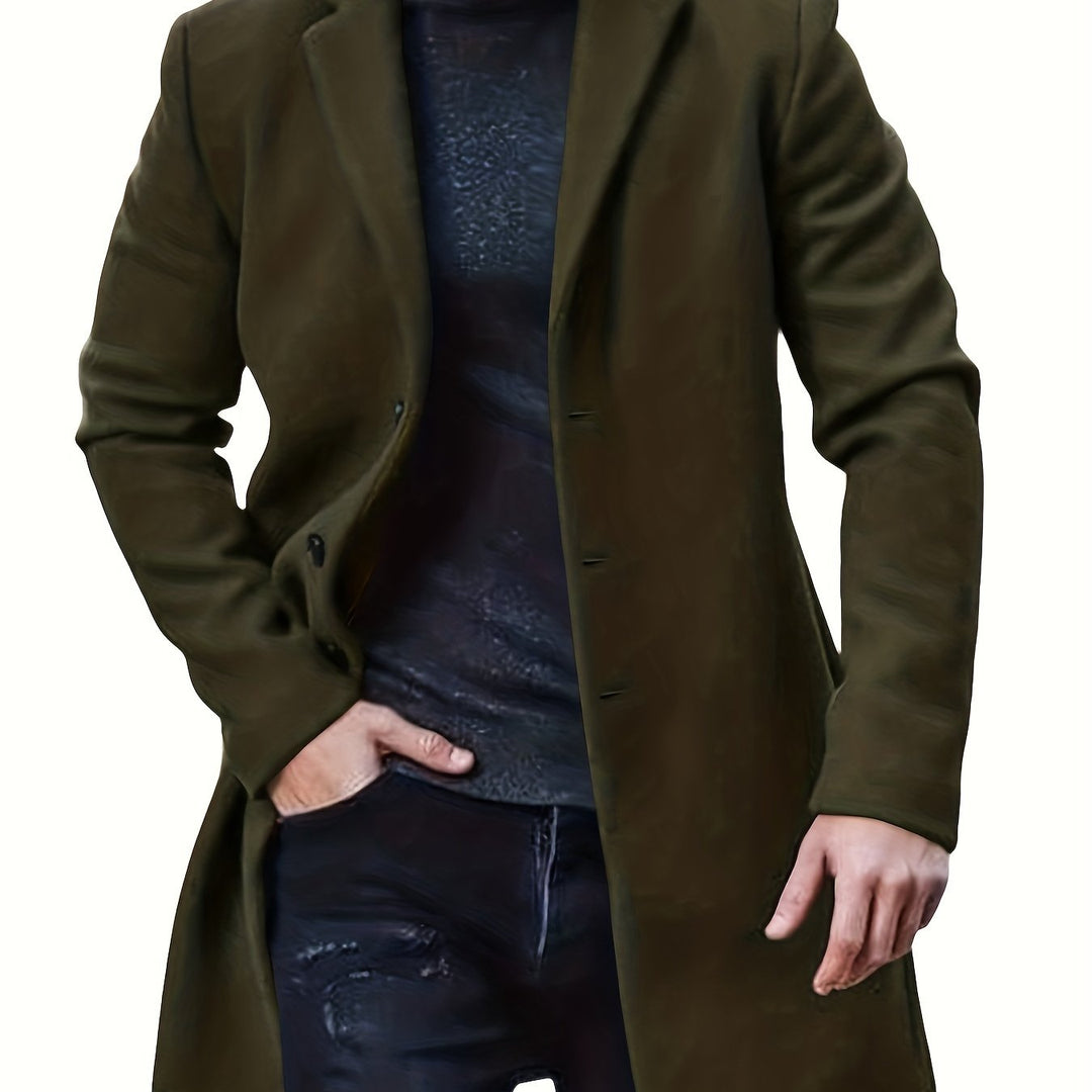 Levoire | Manteau Trench Pour Hommes Élégant