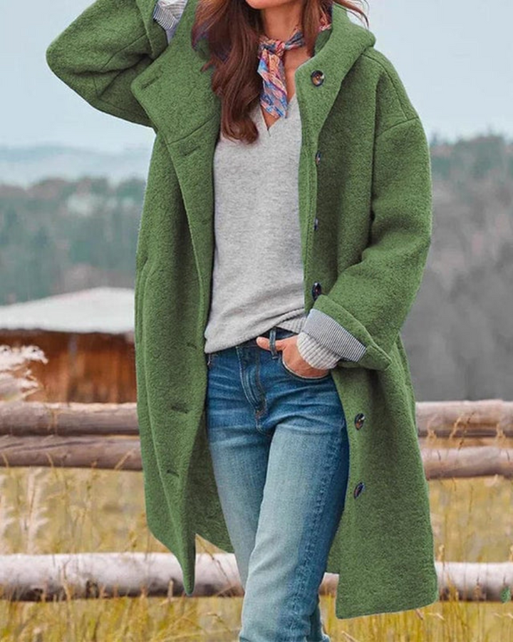 Levoire | Veste Confortable Élégante Vert