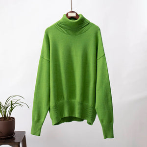 Levoire | Pull en tricot pour femmes Vert clair