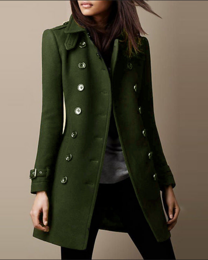 Levoire | Élégant Manteau Pour Femmes Vert