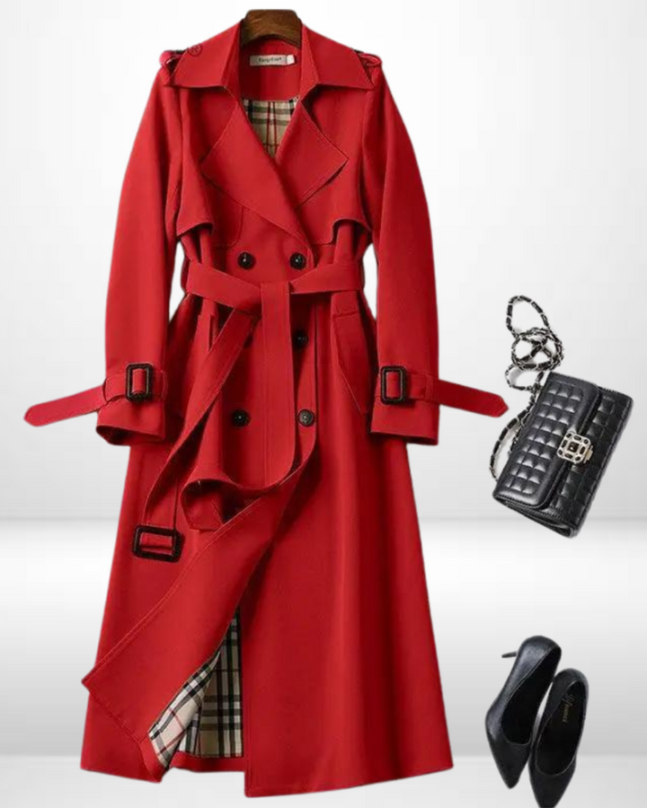 Levoire | Manteau Trench Élégant Pour Femmes Rot