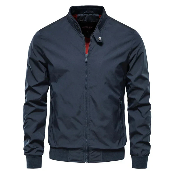 Levoire | Veste Bomber Pour Hommes Bleu marine