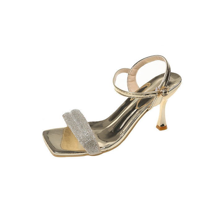 Levoire | Bottes stiletto élégantes Champagne