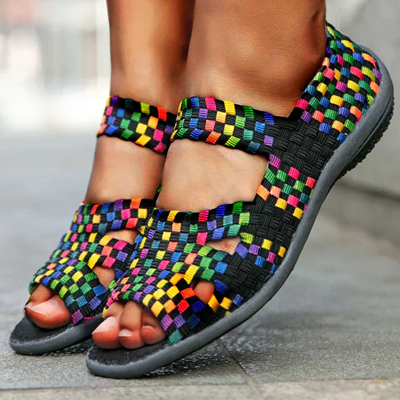 Levoire | Chaussures Confortables Avec Sangle Élastique noir