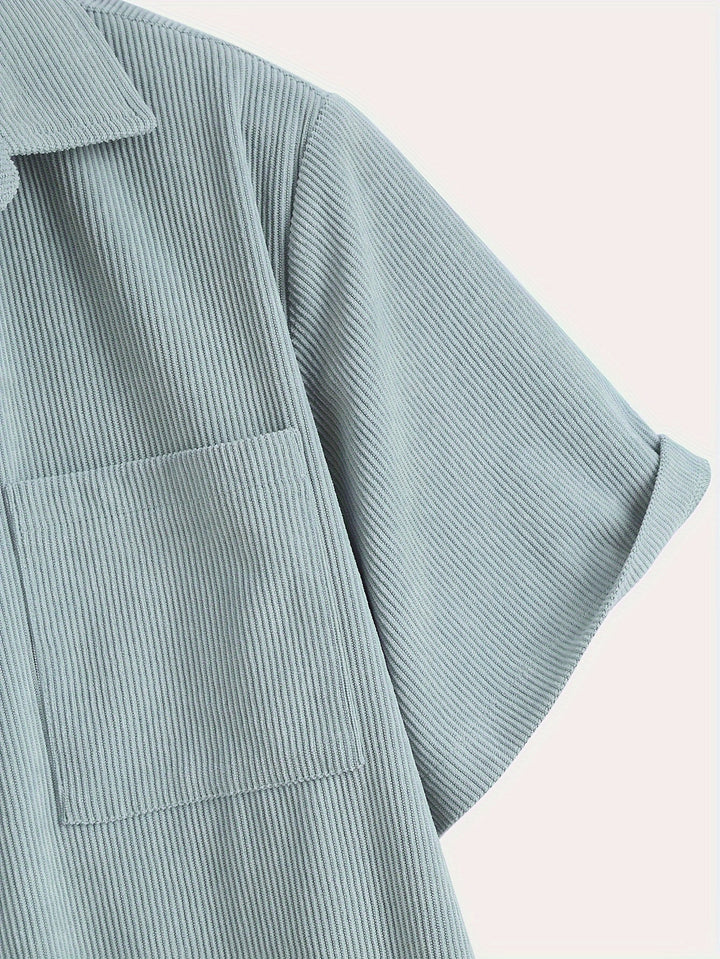 Levoire | Ensemble D'Été Uni Avec T-Shirt Et Short