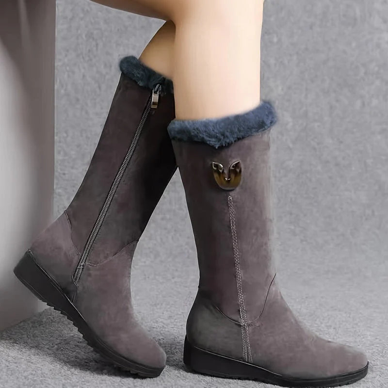 Levoire | Rutsjesikre Fermeture Latérale Mi-Longue Bottes