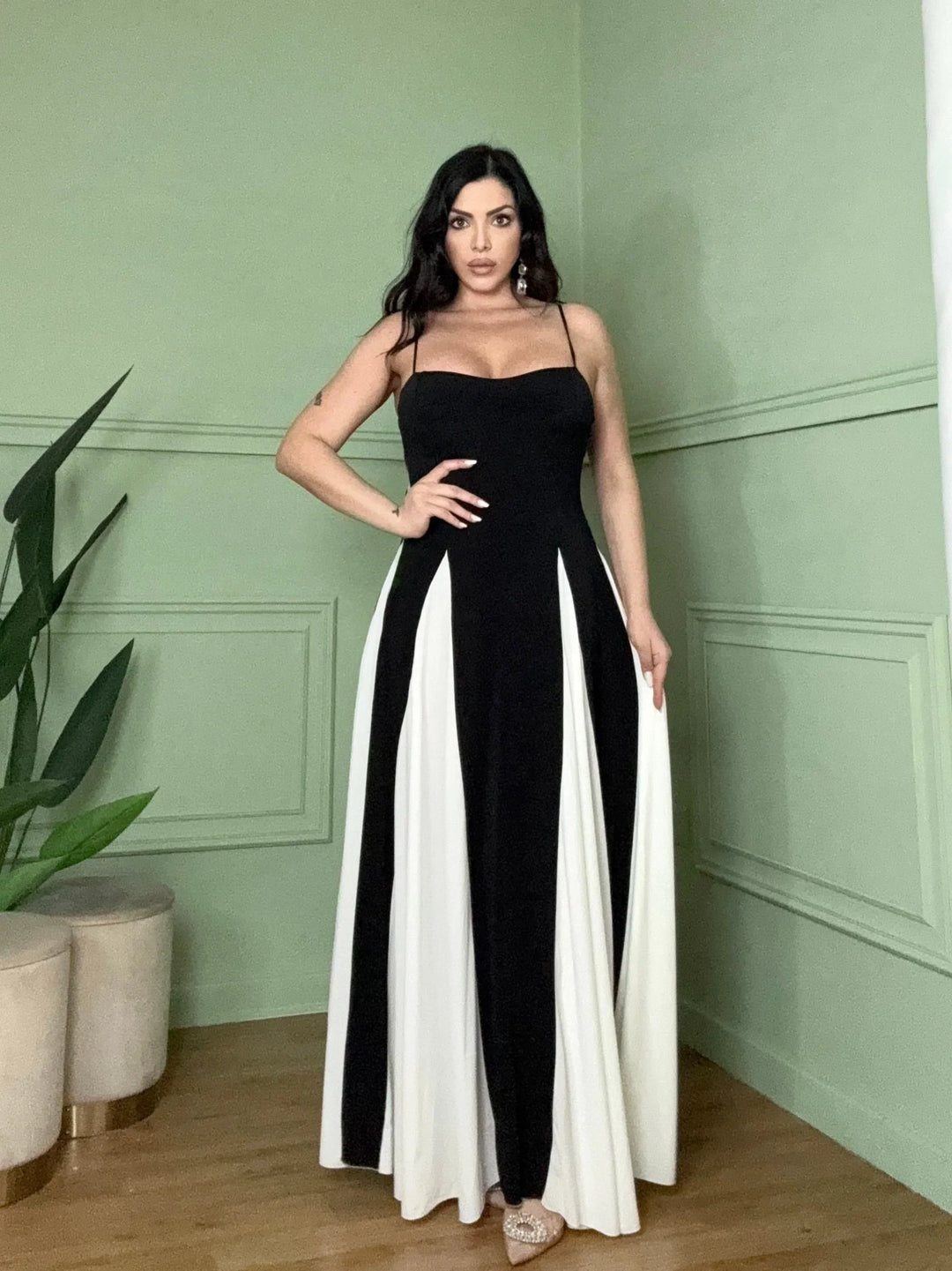 Levoire | Robe Longue Bicolore