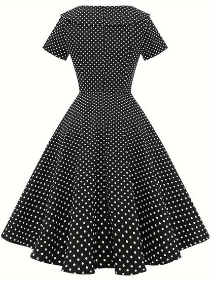 Levoire | Robe midi à pois pour femme