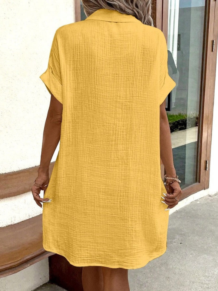 Levoire | Robe En Lin Élégante Et Décontractée