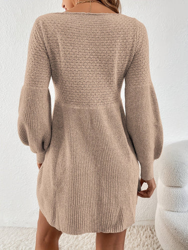 Levoire | Chic Robe Tricot Unie Pour Femmes