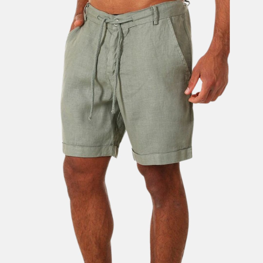 Levoire | Shorts Avec Cordon De Serrage Pour Hommes Vert