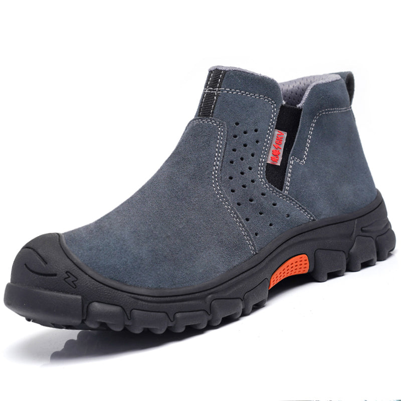 Levoire | Chaussure De Sécurité Kaki Légère Et Imperméable gris