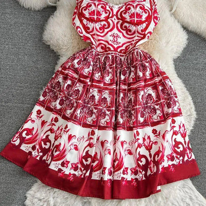 Levoire | Haut rétro à motifs pour femmes