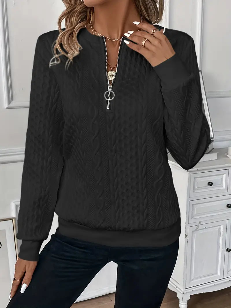 Levoire | Haut De Sweat À Zip Quart