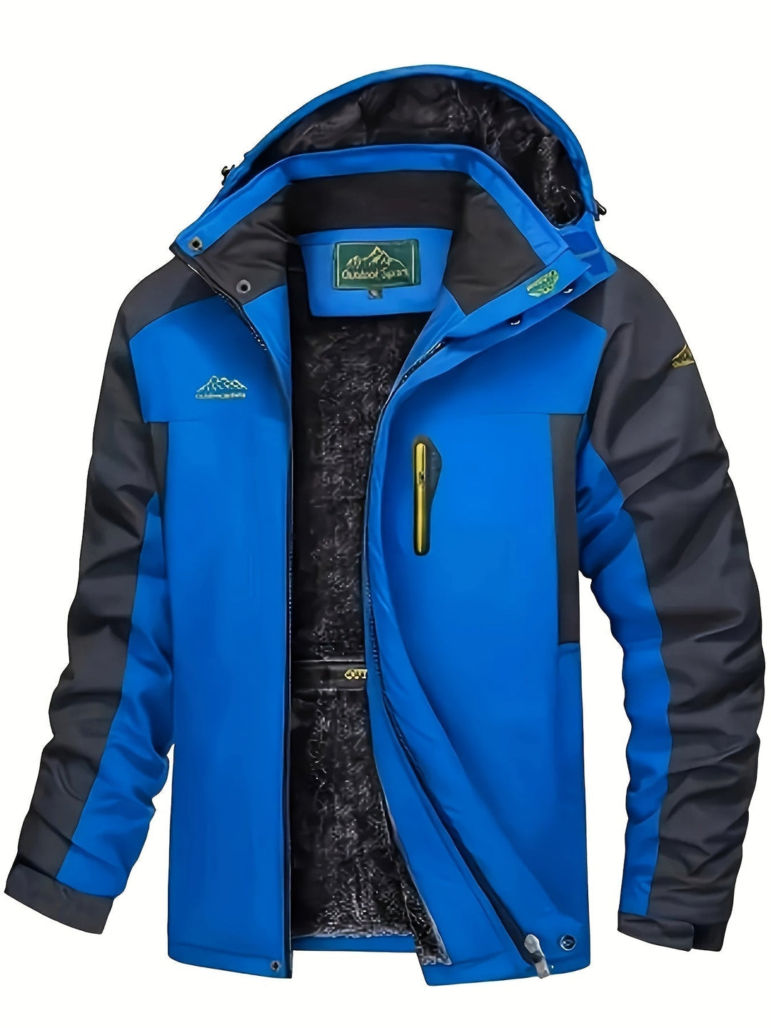 Levoire | Veste en polaire softshell déperlant Roi bleu