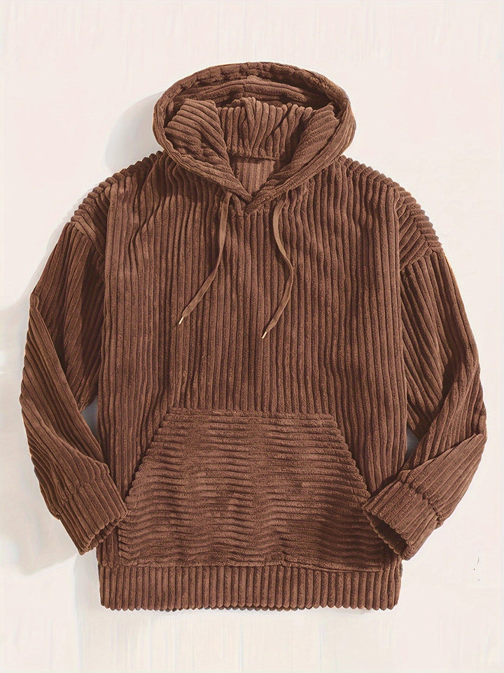 Levoire | Sweatshirt en velours Braun