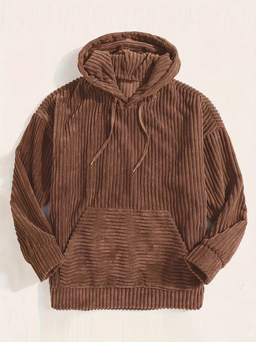 Levoire | Pull Homme À Col Rond Idéal Pour Les Superpositions Braun
