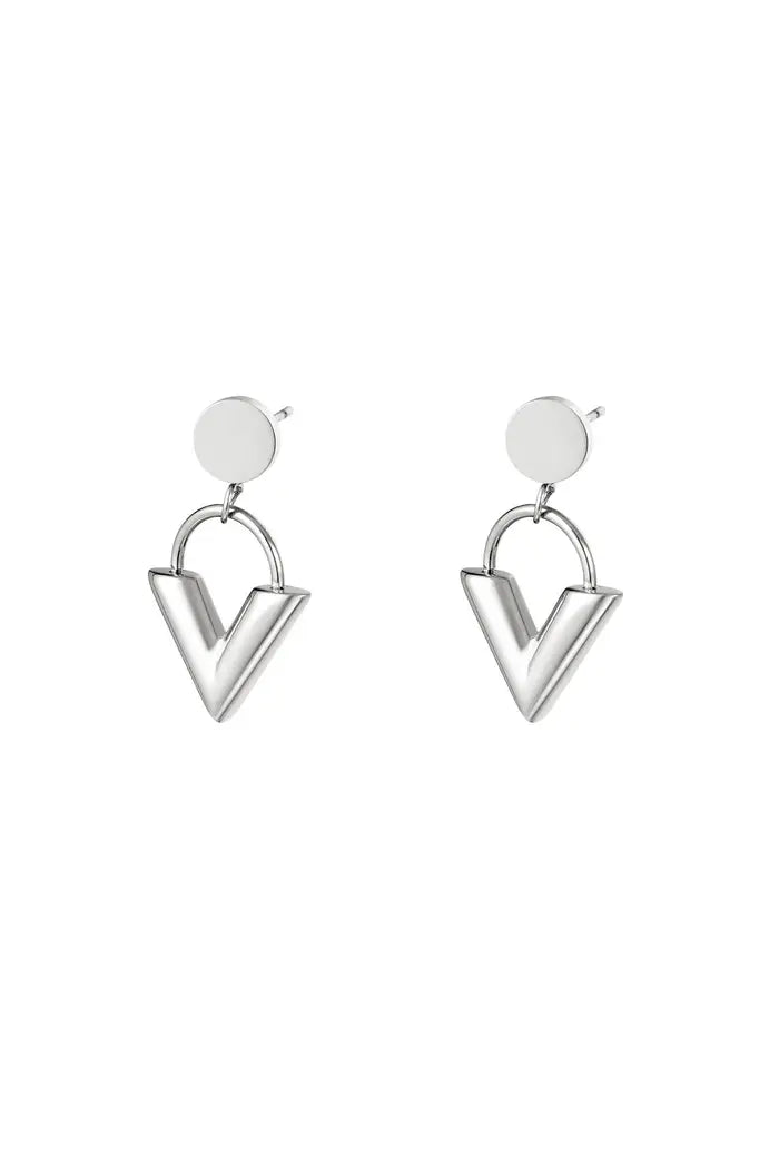 Levoire | Boucles D'Oreilles Studs Luxe Argent