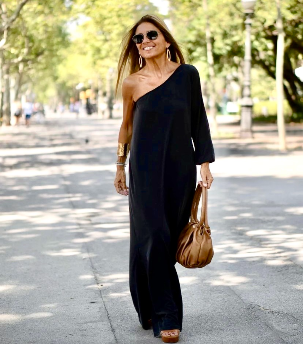 Levoire | Robe Longue D'Été Noir