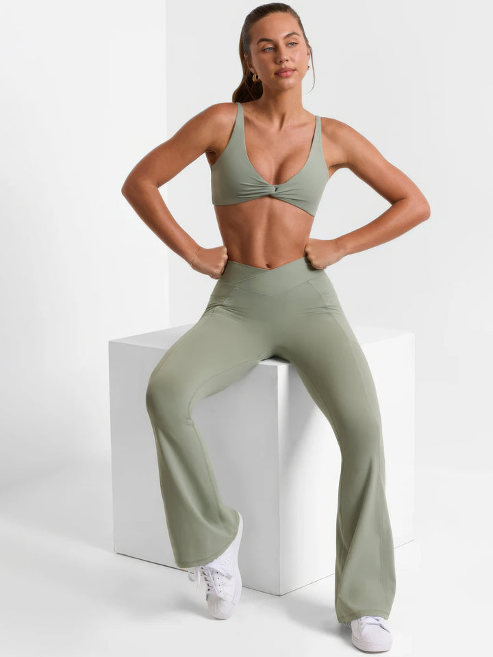 Levoire | Leggings Ajustés À Taille Évasée