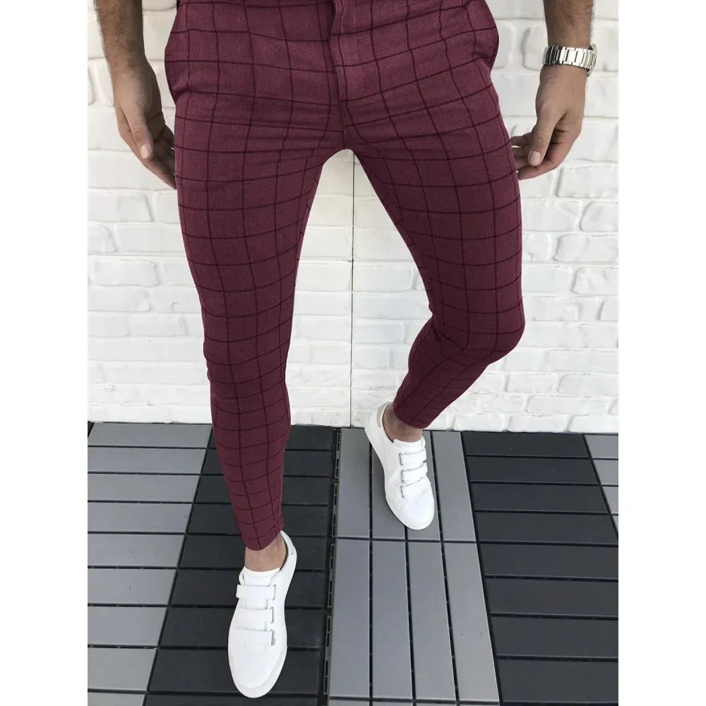 Levoire | Pantalons En Tissu Élégants Rot