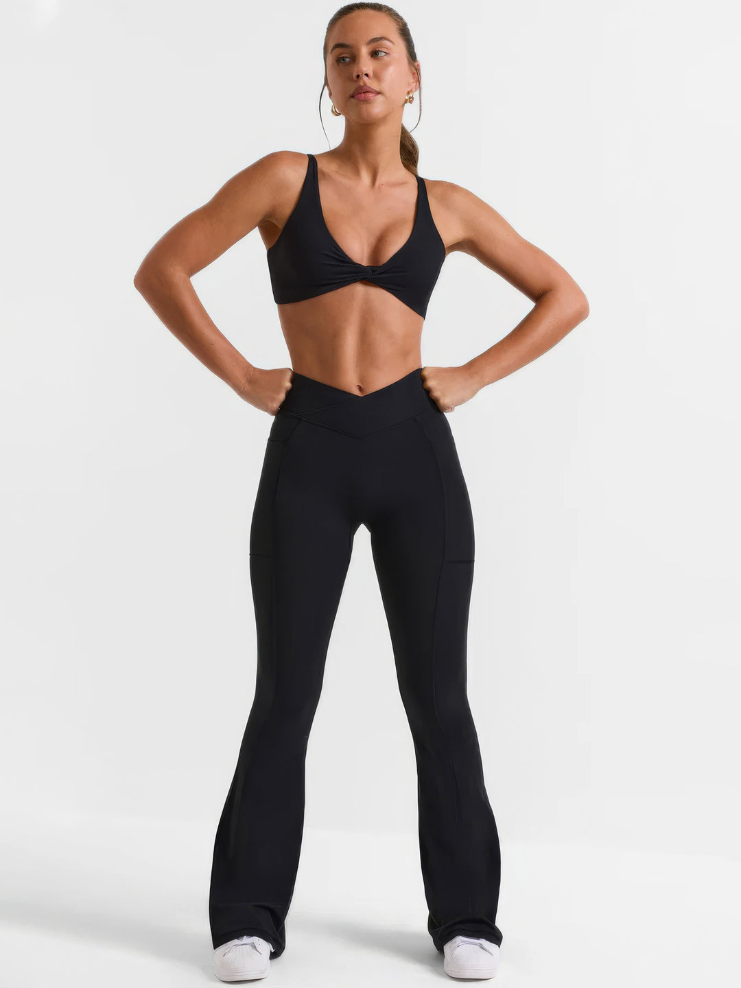 Levoire | Leggings Ajustés À Taille Évasée