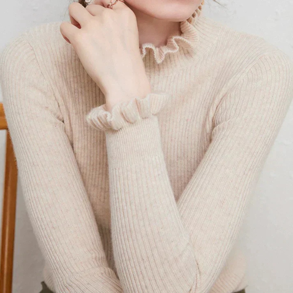 Levoire | Pull De Transition Élégant Printemps Beige