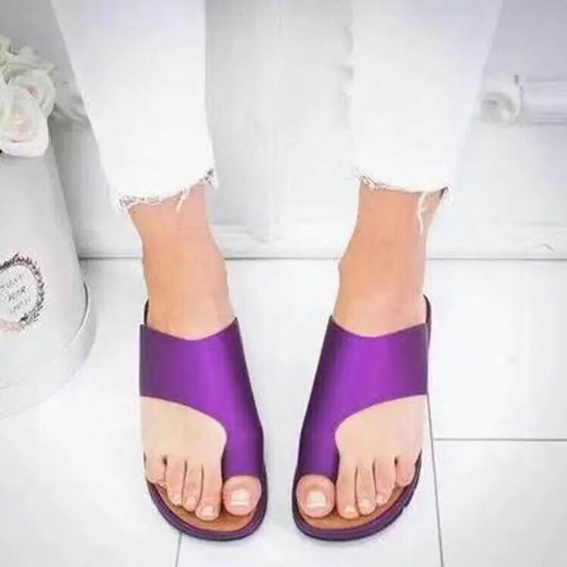 Levoire | Sandales Orthopédiques Dames Avec Semelle Épaisse Lilas