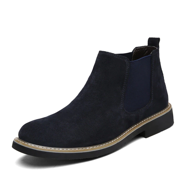 Levoire | Bottes Chelsea Pour Hommes Design Classique Et Confort Bleu