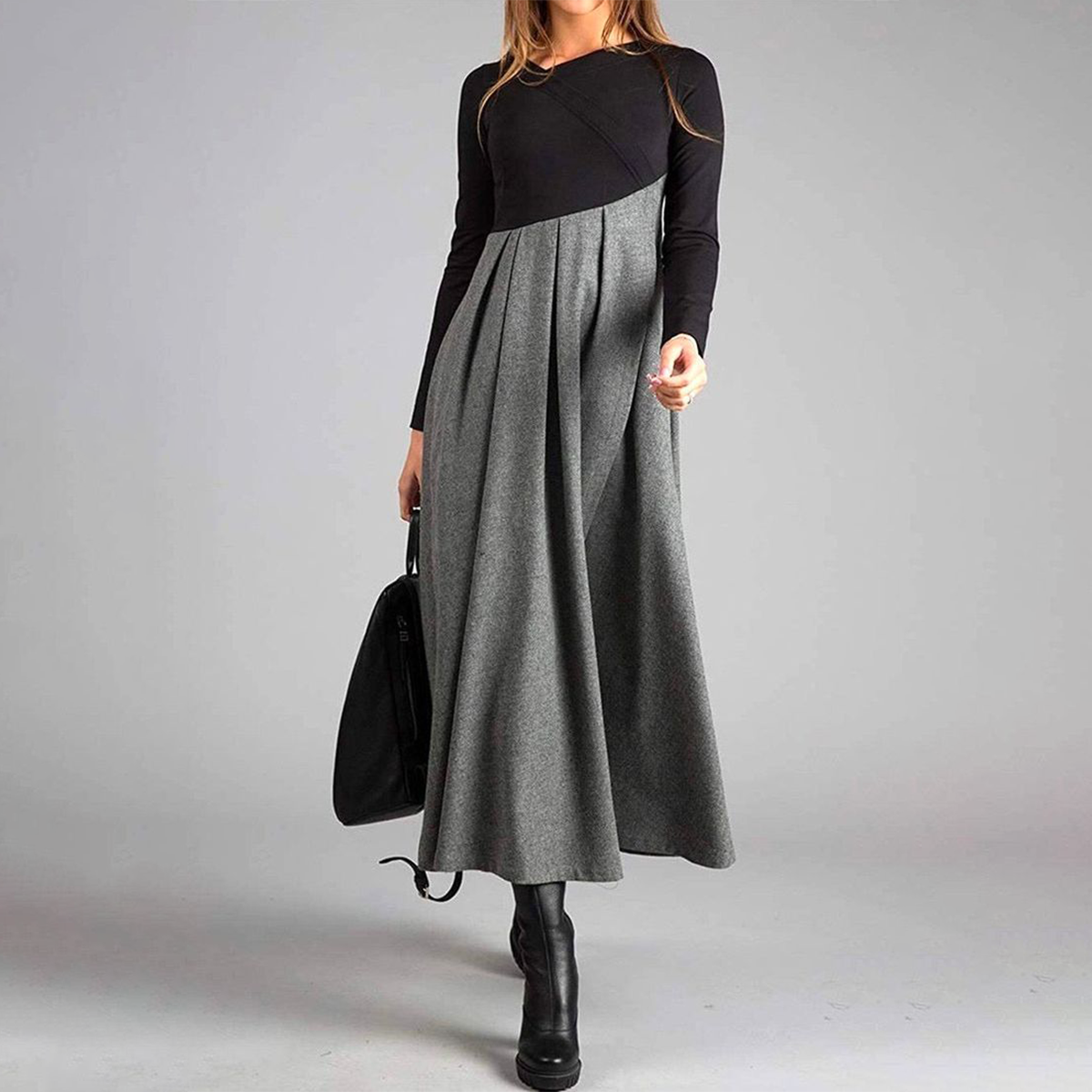 Levoire | Robe maxi à manches longues 2XL