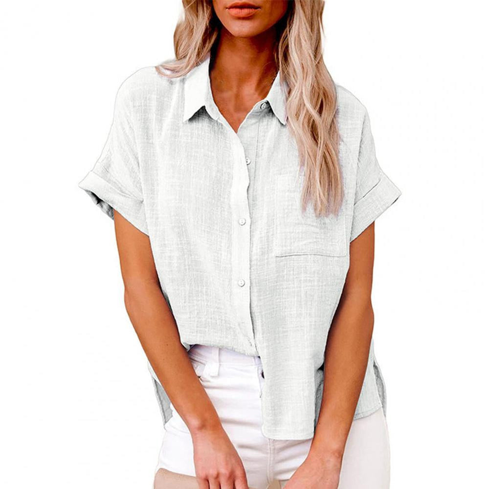 Levoire | Rento Temps libre Blouse d'été Blanc