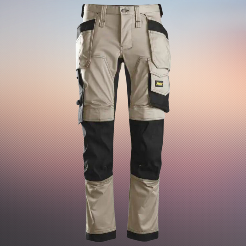 Levoire | Pantalons Polyvalents Confortables S'Étirent Pantalons De Travail Khaki