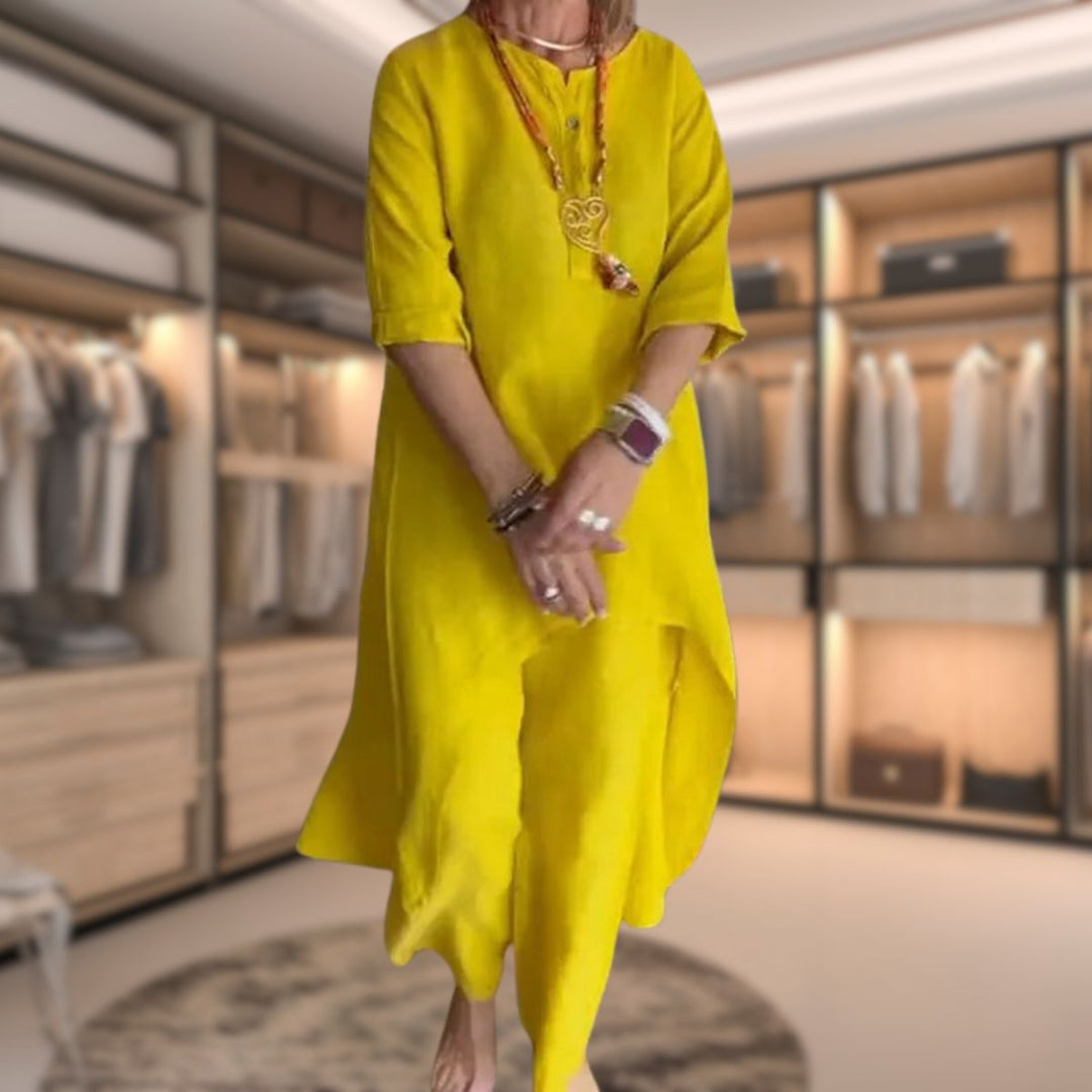 Levoire | Tenue D'Été Pour Femmes Jaune
