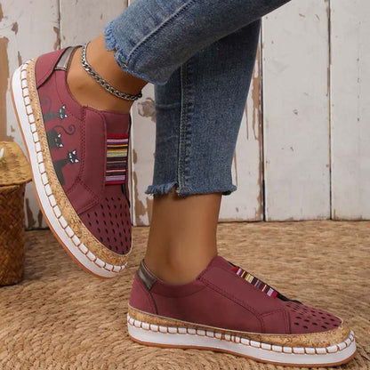 Levoire | Chaussures Avec Imprimé De Chats