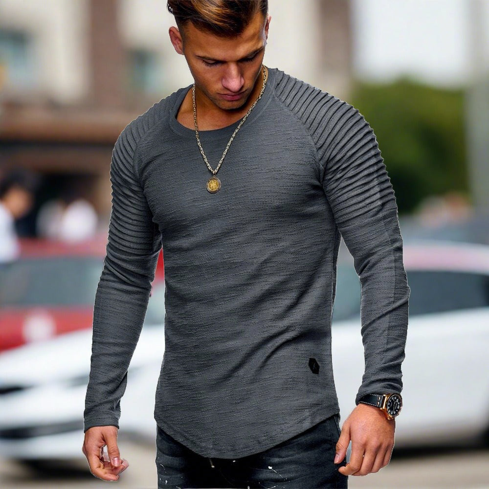 Levoire | Pull Fit Musclé Grau