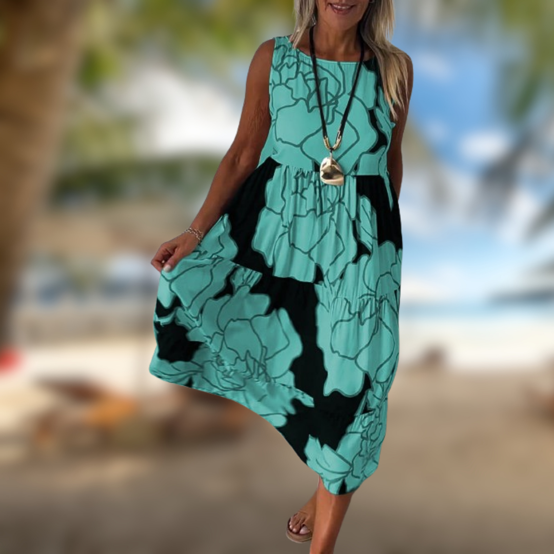 Levoire | Robe sans manches d'été Verde