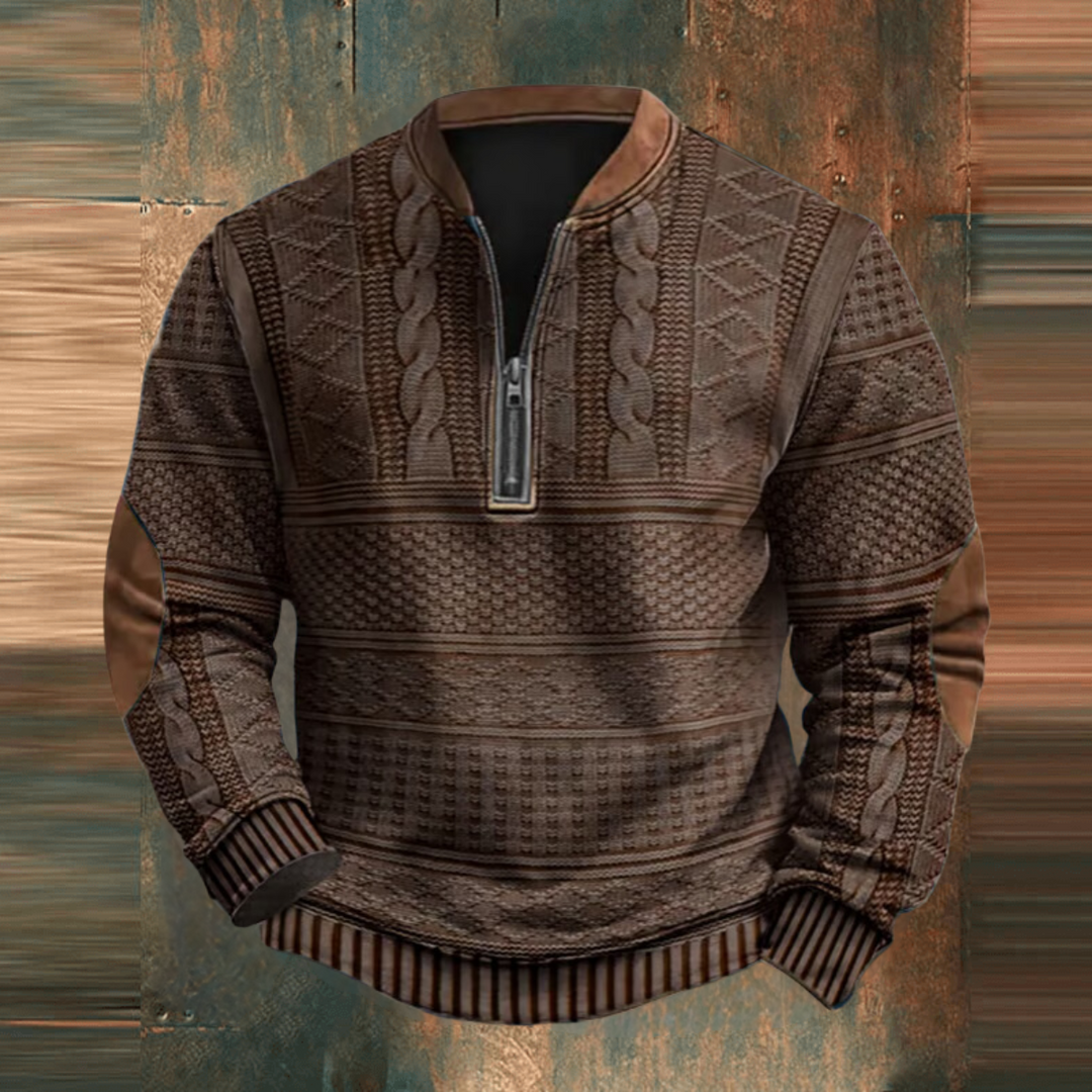 Levoire | Cool Pulls Classiques En Tricot Braun