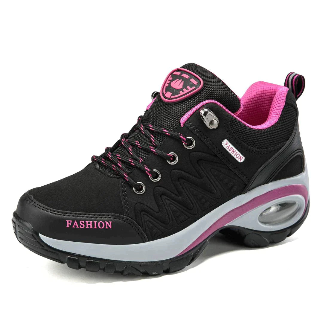 Levoire | Chaussure orthopédique femme ajustable Noir.
