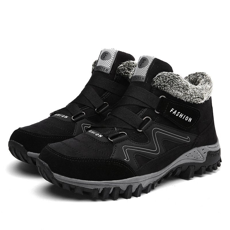 Levoire | Bottes chaudes et tendance, avec une semelle antidérapante Noir