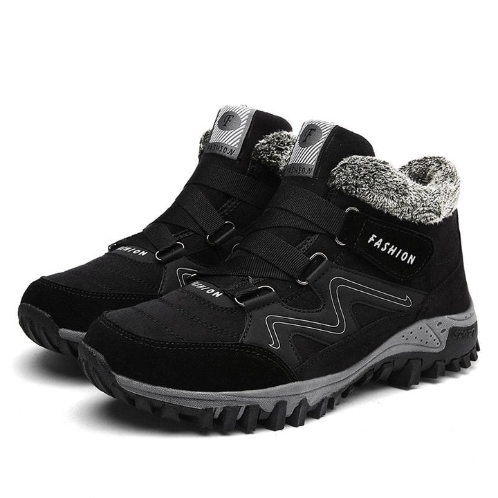 Levoire | Bottes chaudes et tendance, avec une semelle antidérapante Noir
