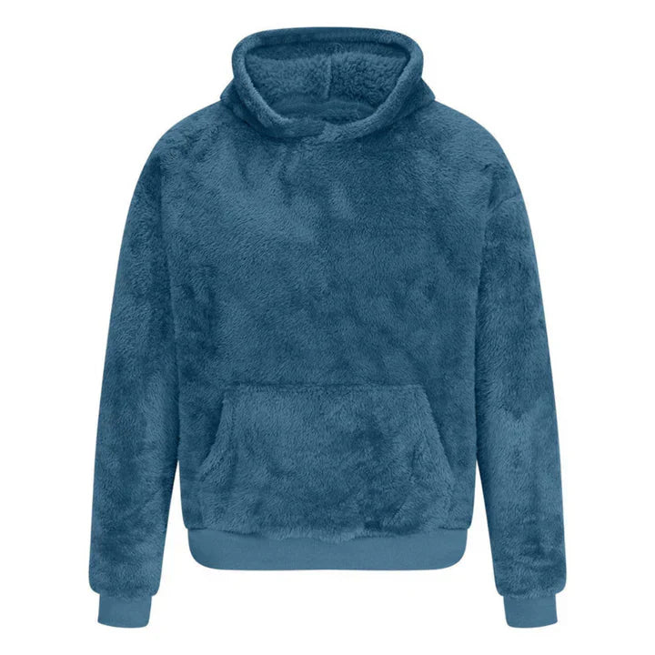 Levoire | Plus Chaud, Plus Moelleux Sweat À Capuche Bleu clair