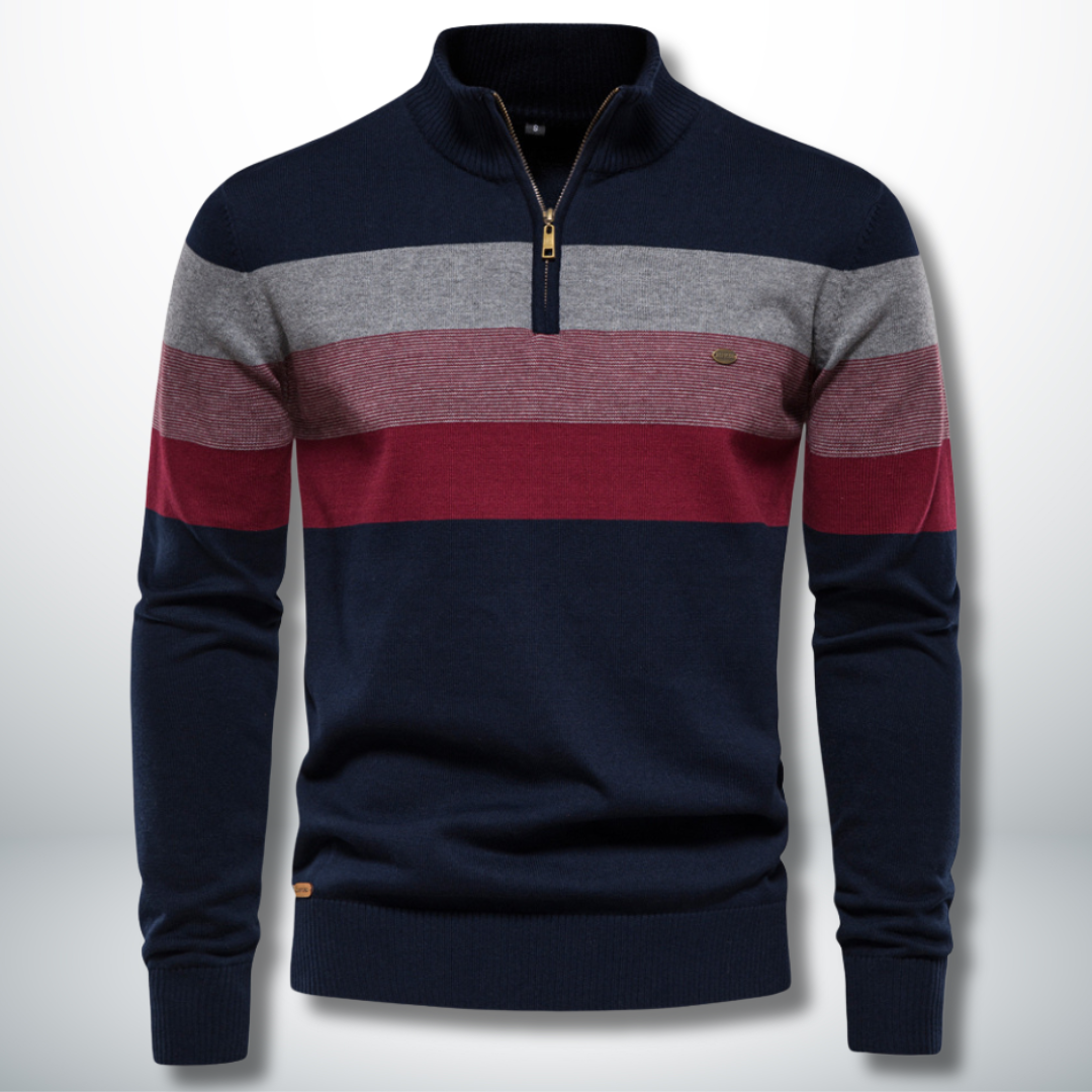 Levoire | Pull élégant confortable et moderne Bleu Foncé