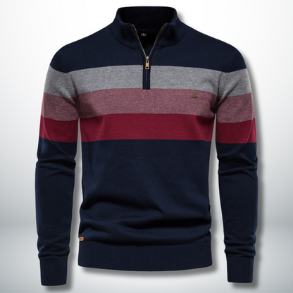 Levoire | Pull élégant confortable et moderne Bleu Foncé