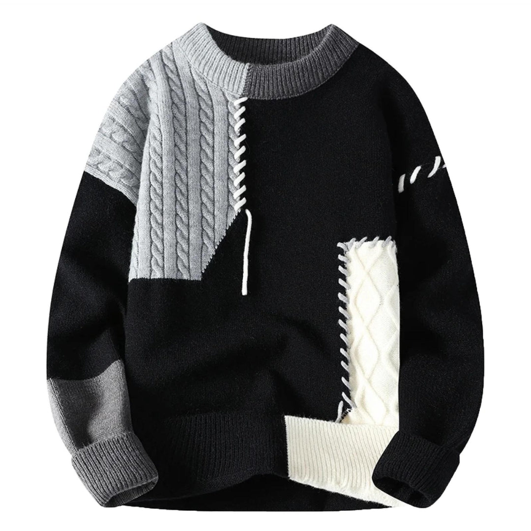 Levoire | Pull En Laine Designer Noir