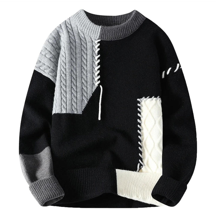 Levoire | Pull En Laine Designer Noir